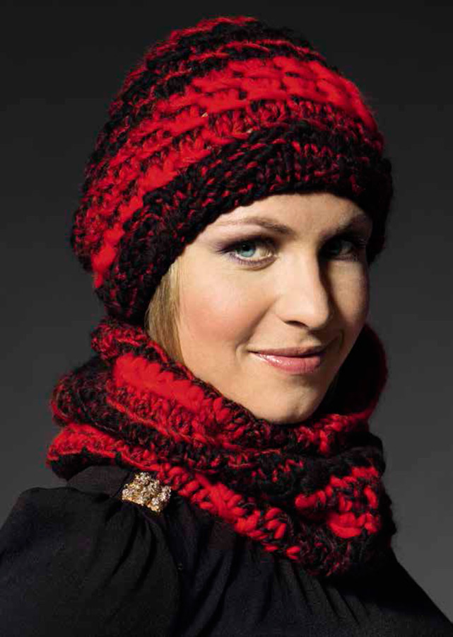 Écharpe Et Bonnet Pour Femme - Ensemble Orange, Occasion - Sans Marque, état à Vérifier